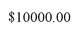 ı: $10000.00