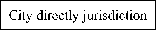 ı: City directly jurisdiction