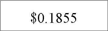 ı: $0.1855